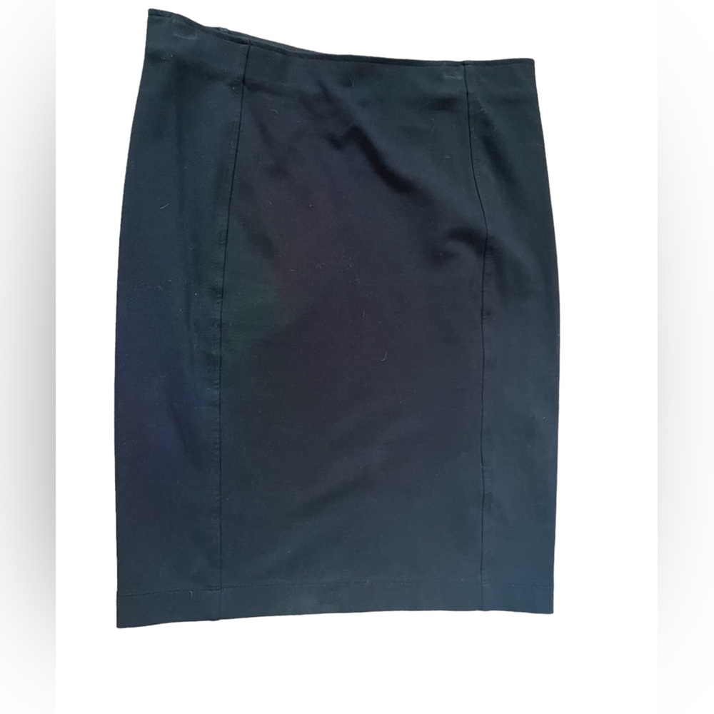 Black pencil skirt